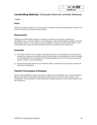 Leed CI Abbreviated Manual