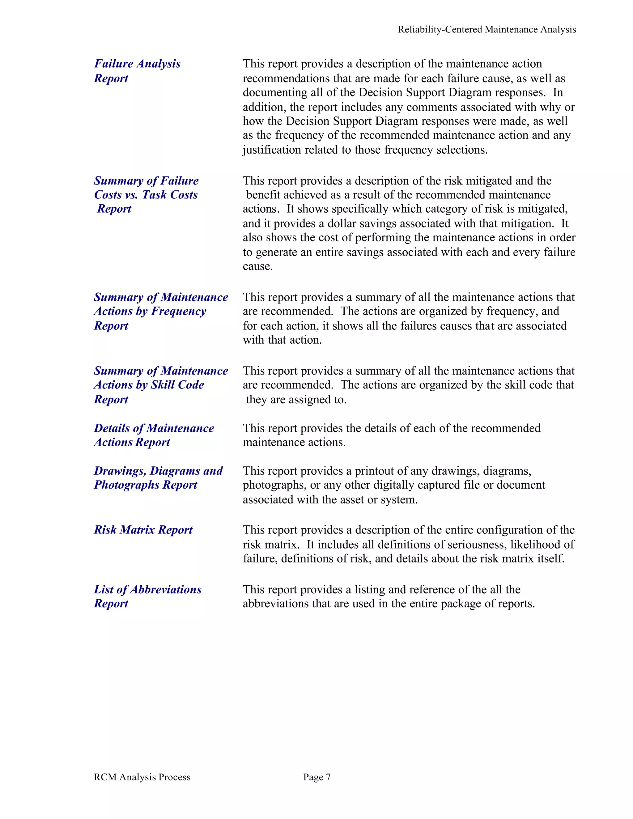 Lrrcm Analysis Process
