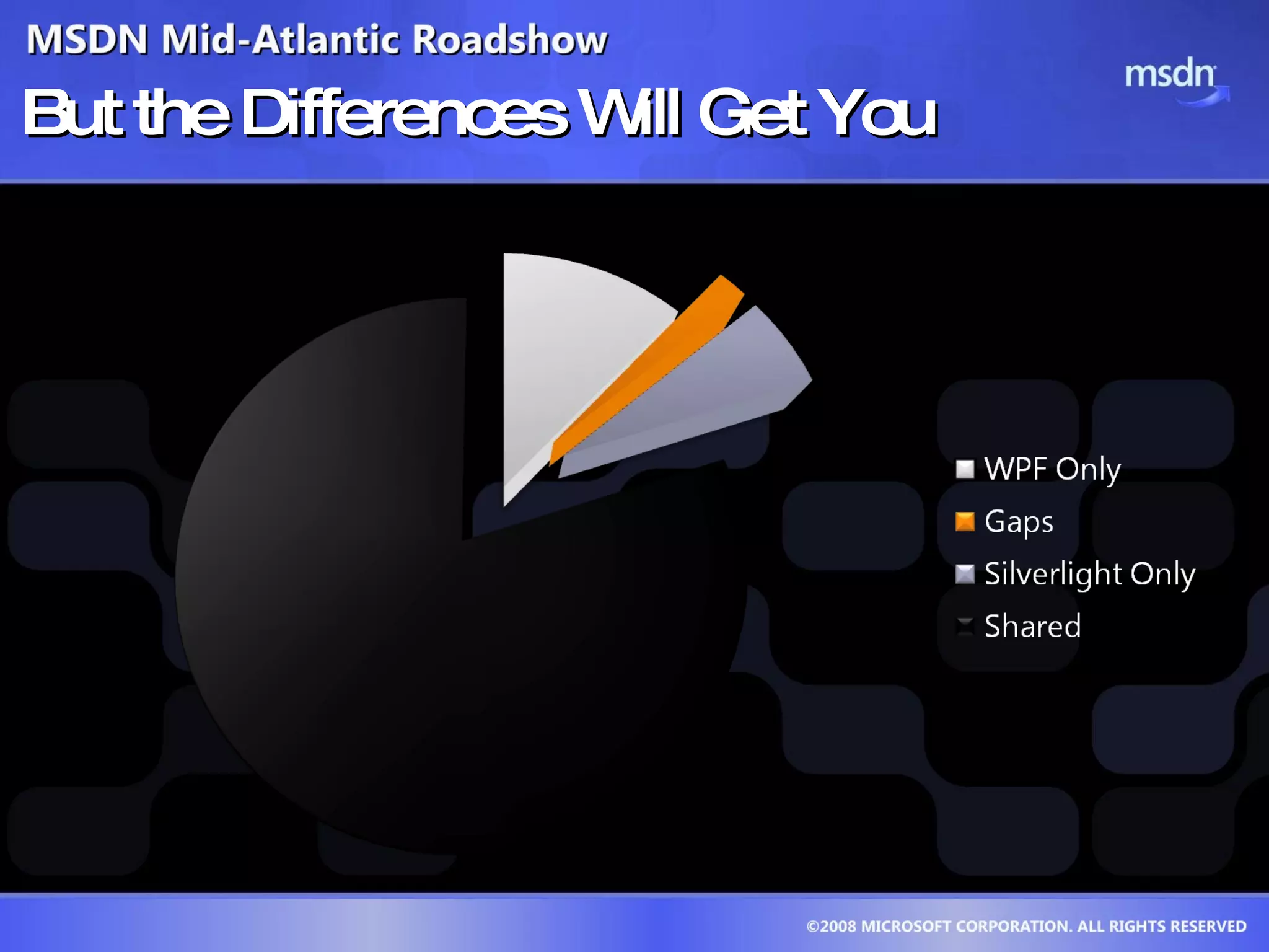 But the Differences Will Get You 