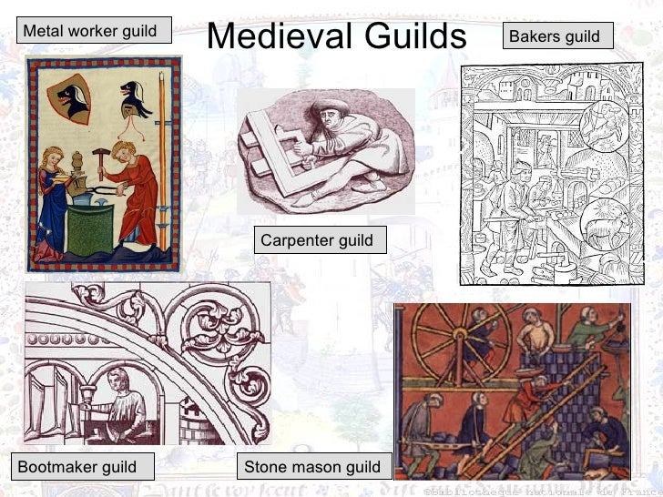 Trade and guild system in middle ages