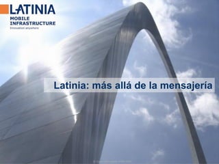 Latinia: más allá de la mensajería




        © Copyright Latinia 1999-2005.
 