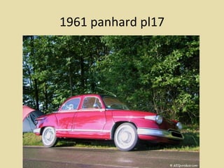 1961 panhard pl17 