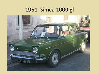 1961  Simca 1000 gl 