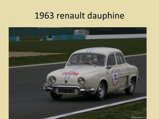 1963 renault dauphine 