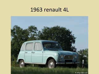 1963 renault 4L 