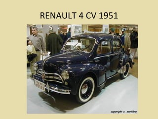 RENAULT 4 CV 1951 