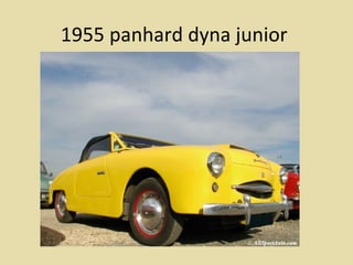1955 panhard dyna junior  