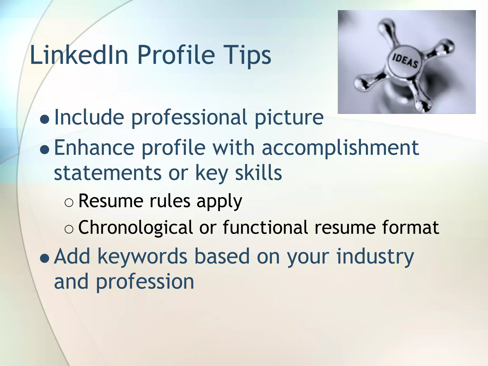 Leveraging Social Networking