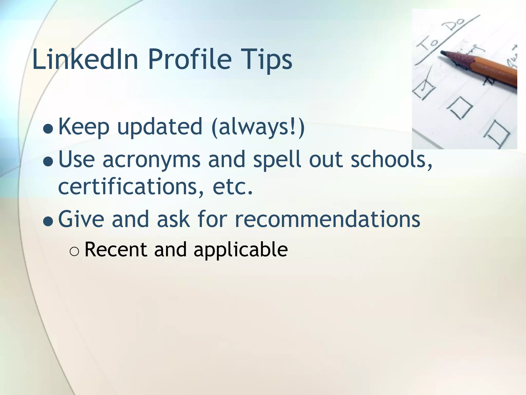 Leveraging Social Networking