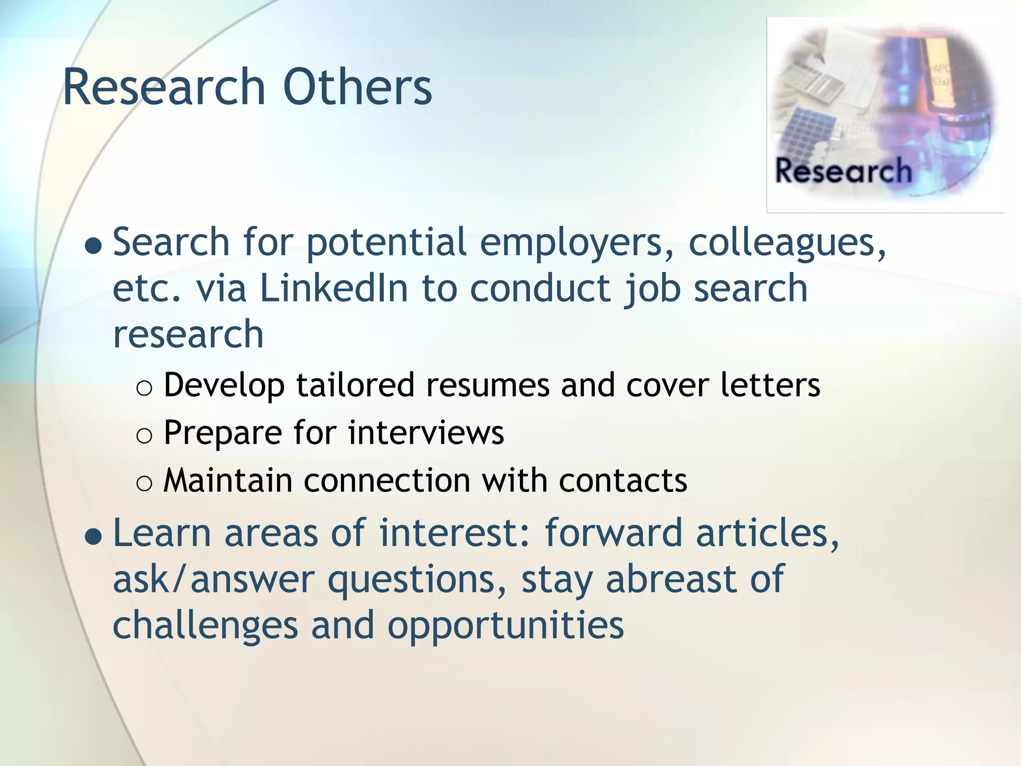 Leveraging Social Networking