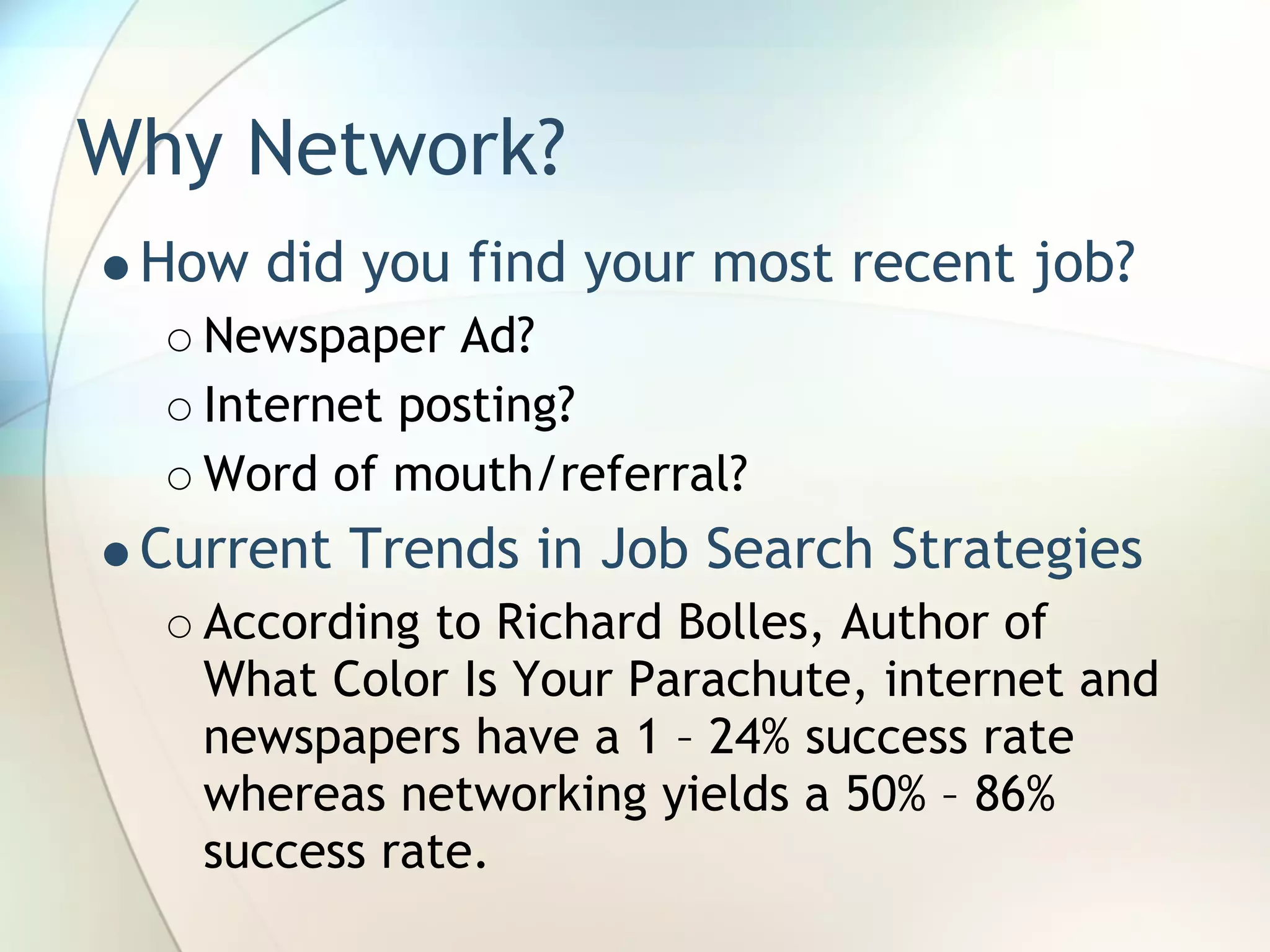 Leveraging Social Networking