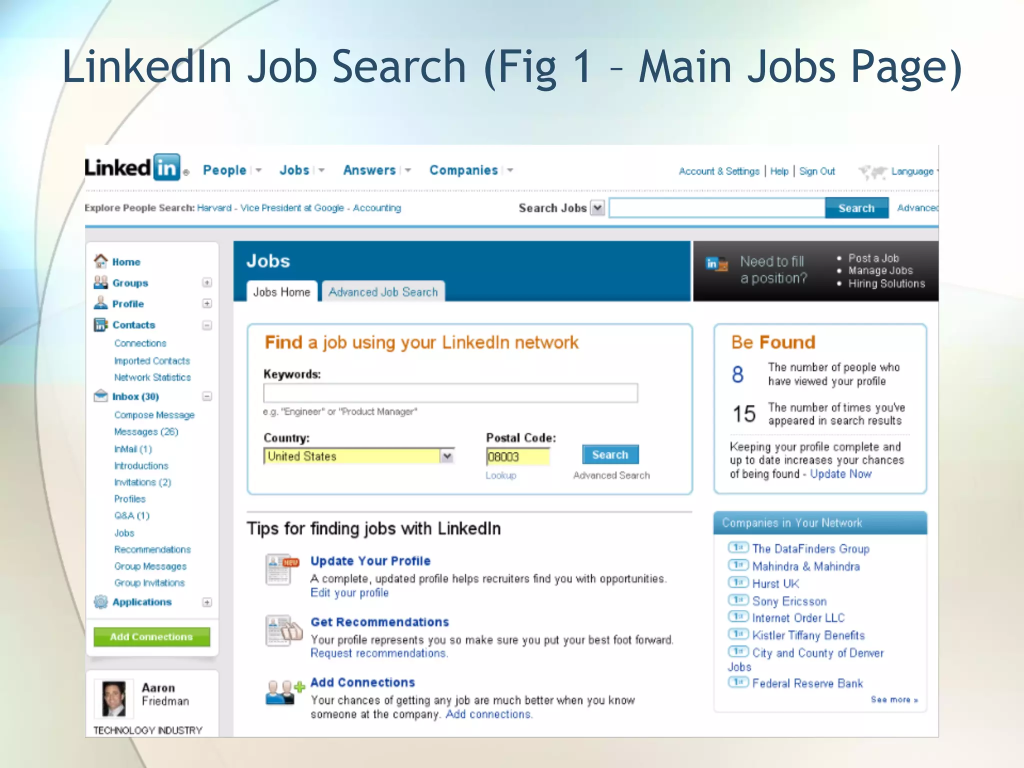 Leveraging Social Networking