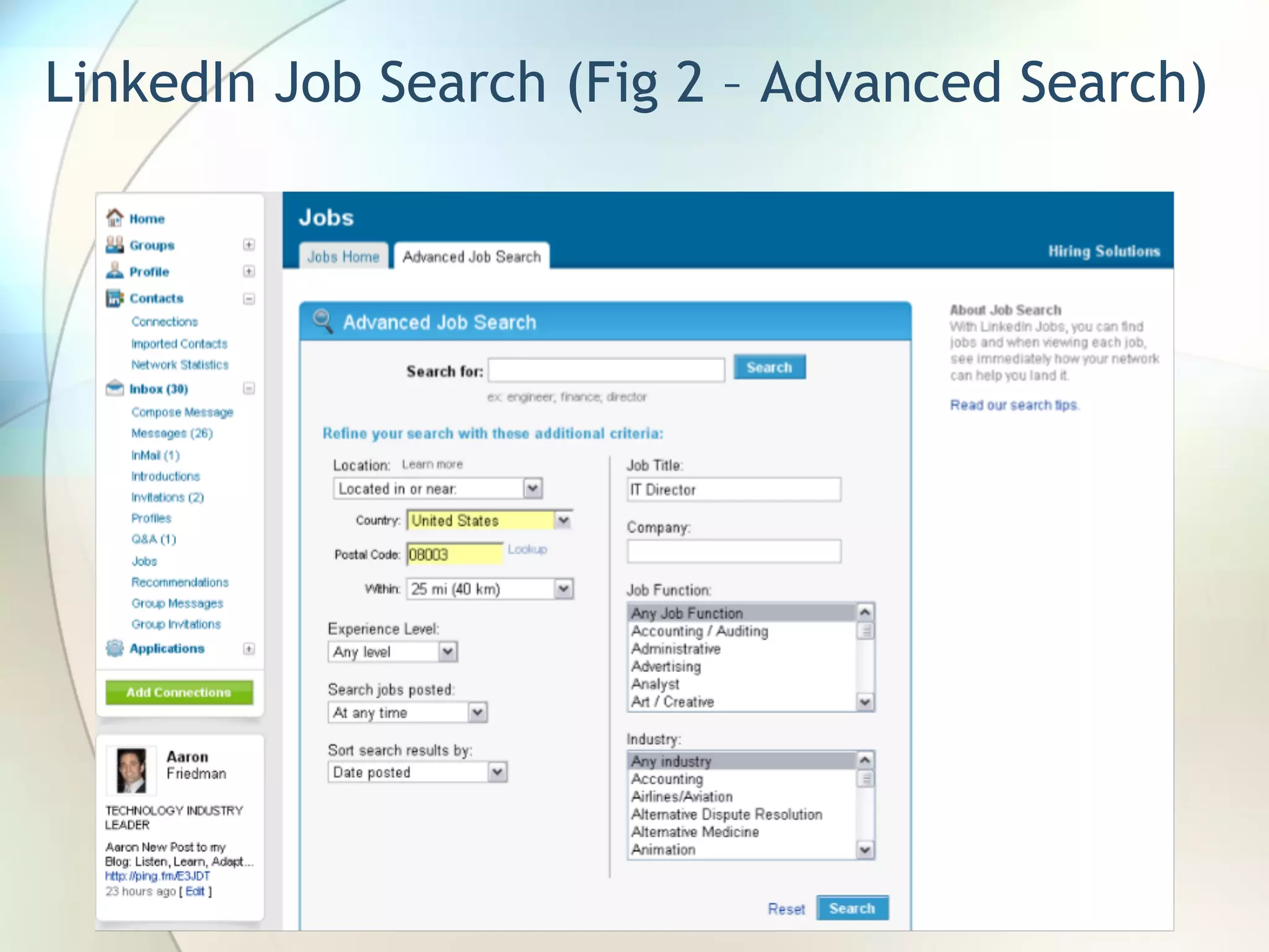 Leveraging Social Networking