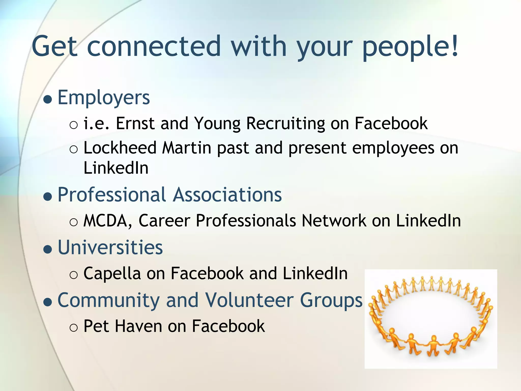 Leveraging Social Networking