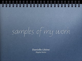 A few examples of my work | PDF