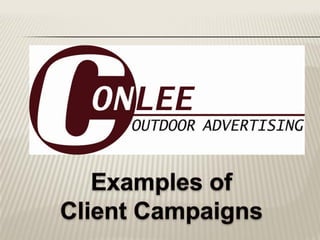 Examples of Client Campaigns
