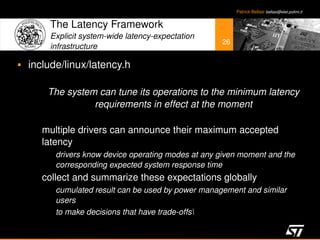 Linux Power Management Slideshare | PDF