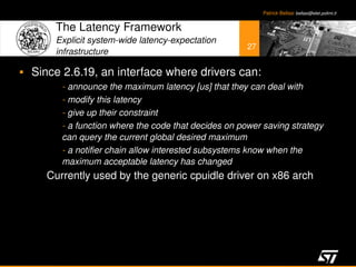 Linux Power Management Slideshare | PDF