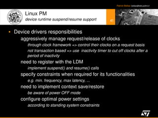Linux Power Management Slideshare | PDF
