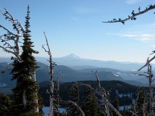 Looking South At Mt. Bachelor