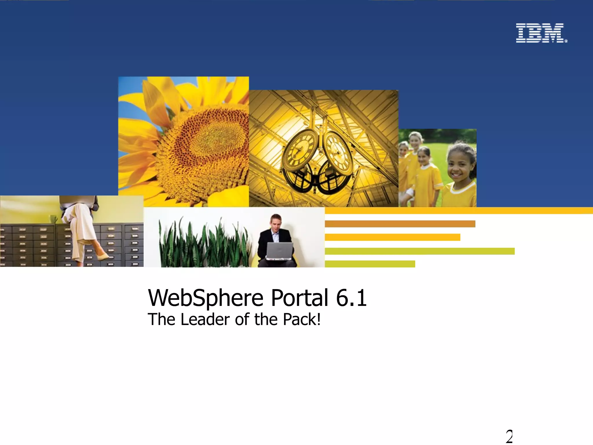 WebSphere Portal 6.1 The Leader of the Pack! 