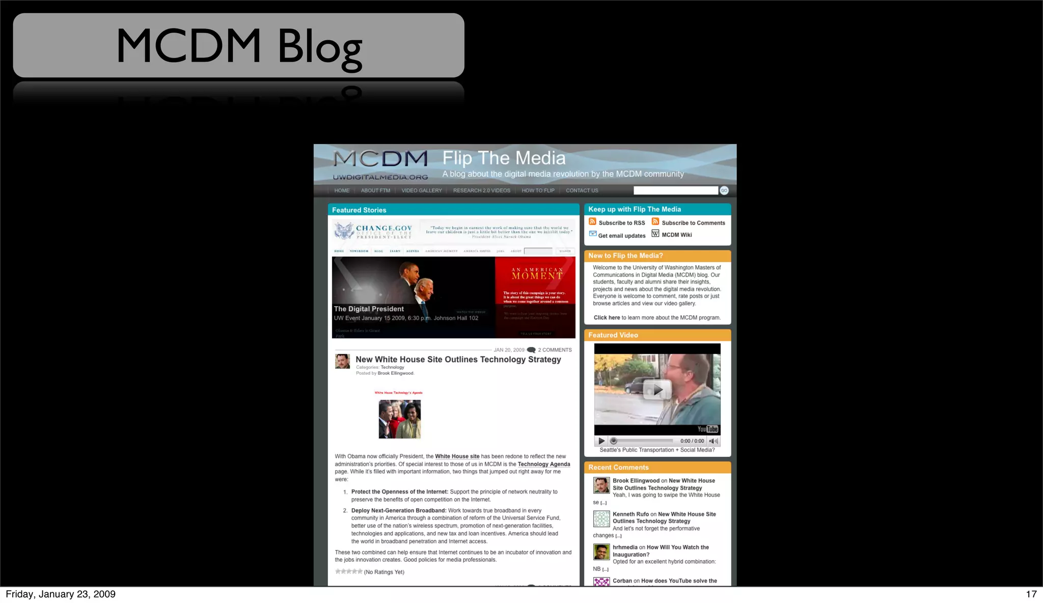 The State of the M.C. Digital Media