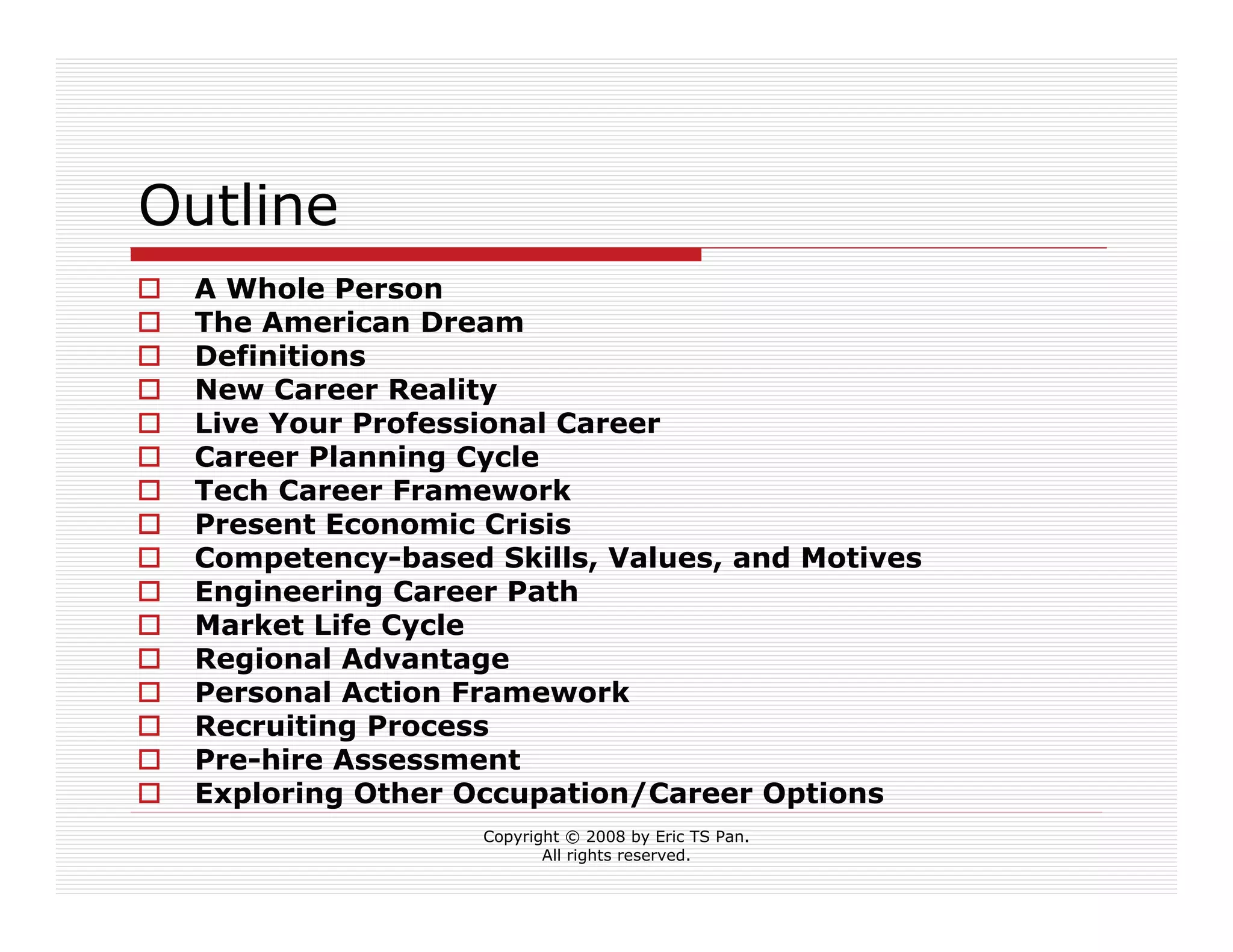 Live Your Professional Career