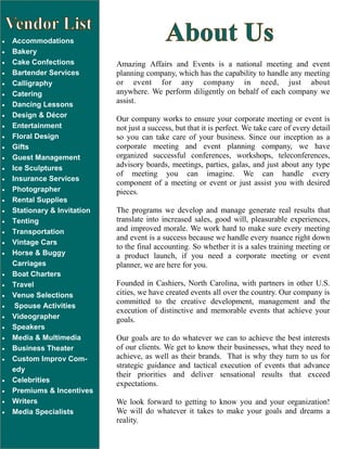 Mei Special Events For Website