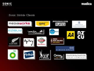 Sonic Mobile Clients 