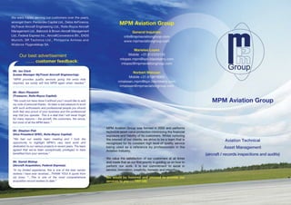 MPM Aviation Group Company Brochure