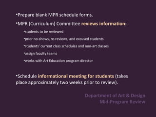 Mid Program Review | PPT
