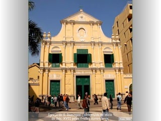 Igreja de S. Domingos - construída no início do Sec. XVII Igreja de S. Domingos - construída no início  do Séc. XVII pelos frades  dominicanos  Foto: Nico 