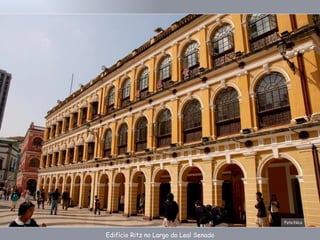 Edifício Ritz no Largo do Leal Senado Foto:Nico 