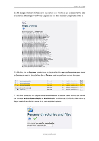 Manual Wp4 WordPress
