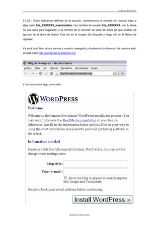 Manual Wp4 WordPress