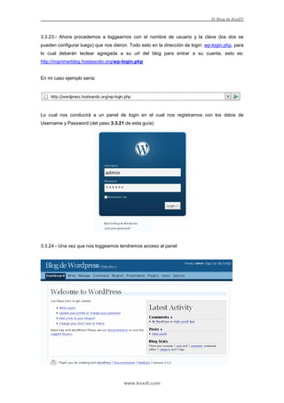 Manual Wp4 WordPress