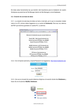 Manual Wp4 WordPress
