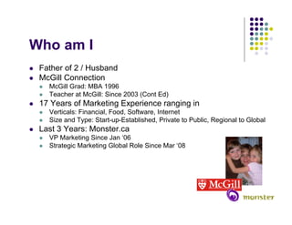 Marketing & Innovation  March 2008