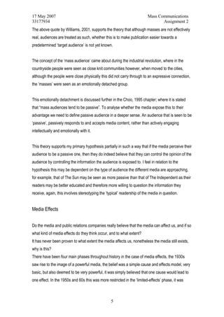 Are the media trying to influence or opinions?