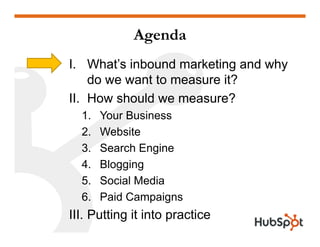Measuring Inbound Marketing 101 HubSpot