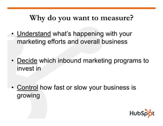 Measuring Inbound Marketing 101 HubSpot