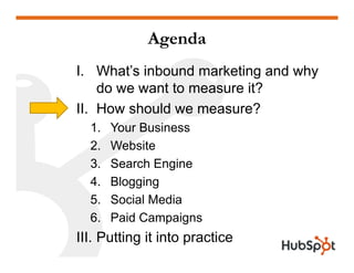 Measuring Inbound Marketing 101 HubSpot