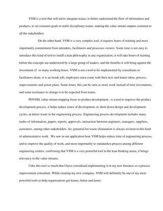 Value Stream Mapping 