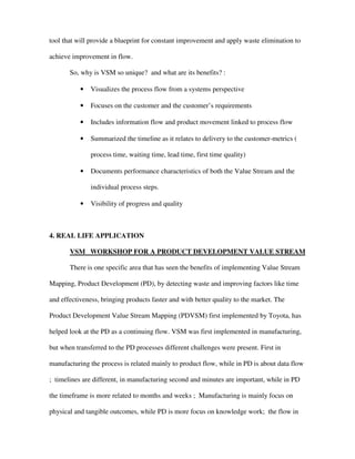 Value Stream Mapping 