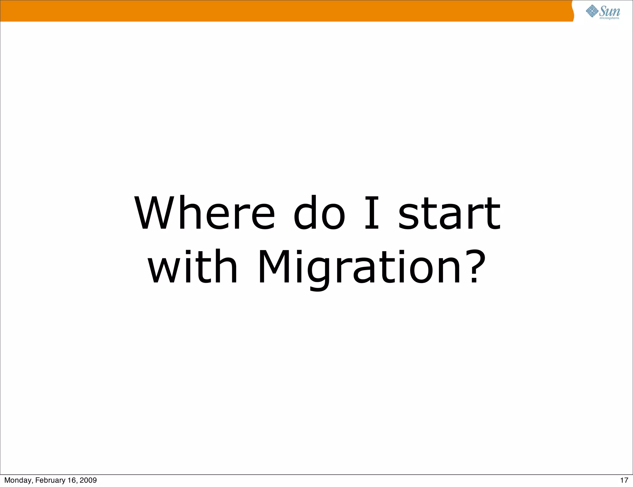 Best Practices in Migrating to MySQL - Part 1