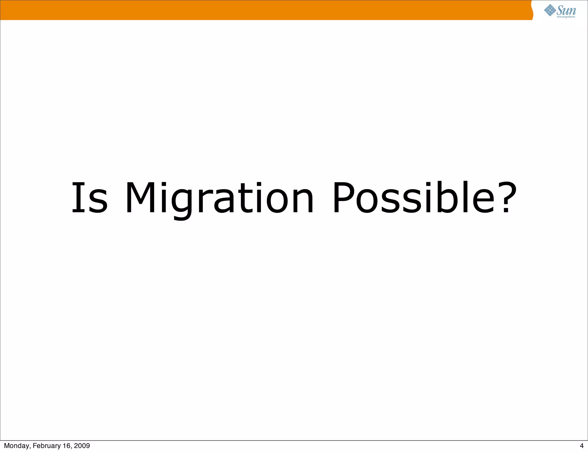 Best Practices in Migrating to MySQL - Part 1