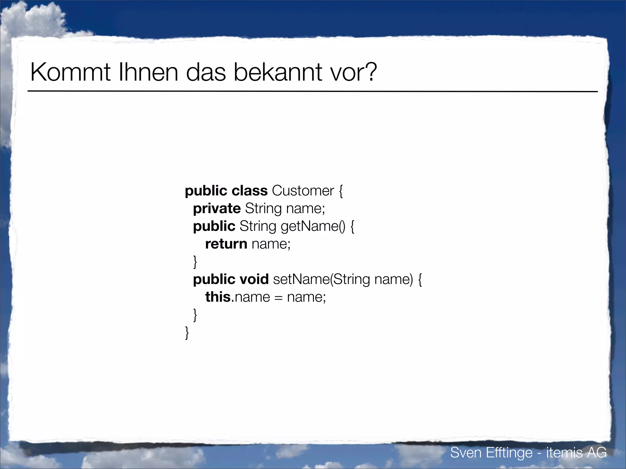 Vermisste Sprachfeatures in Java (german)