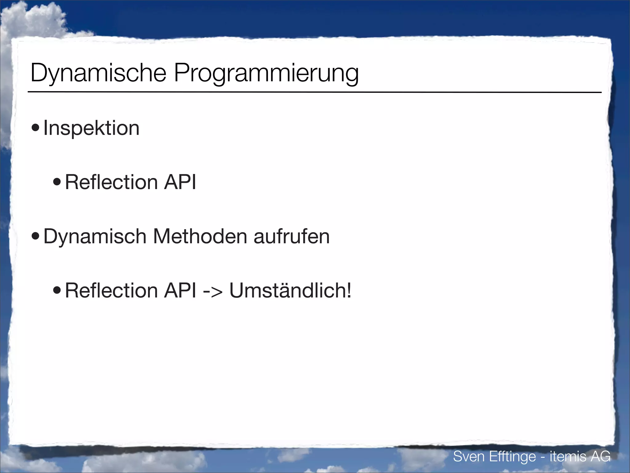 Vermisste Sprachfeatures in Java (german)