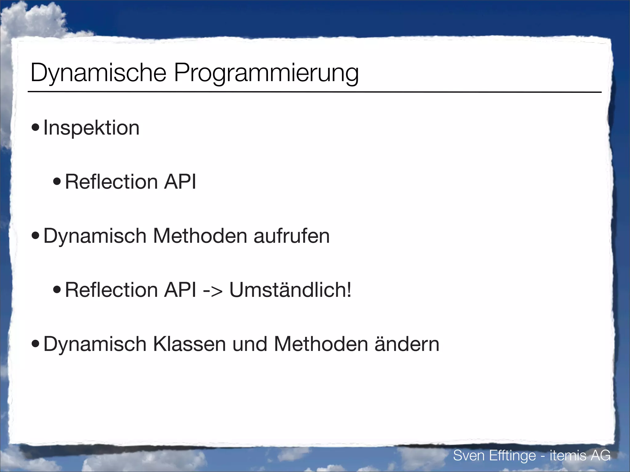 Vermisste Sprachfeatures in Java (german)
