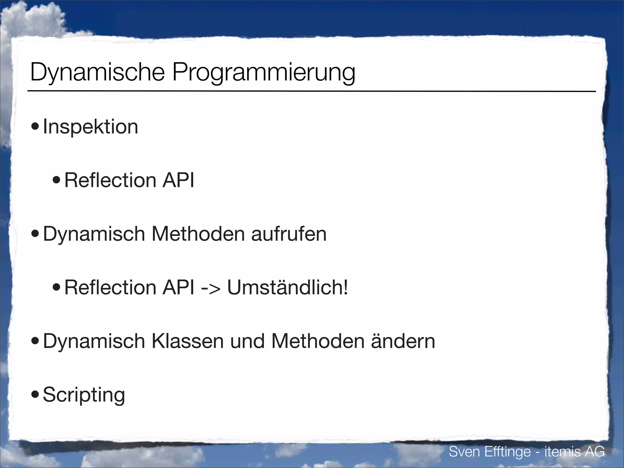 Vermisste Sprachfeatures in Java (german)